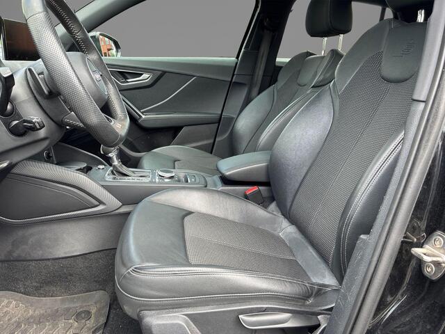 Audi Q2 35 TFSI CoD 150pk S line Edition · Trekhaak · Adaptive Cruise Control · Afgevlakt stuurwiel · Elek. inklap. buitenspiegels · Navigatie · Clima · Parkeersensoren V+A ·
