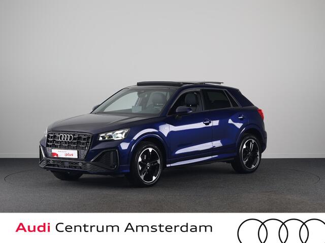 Audi Q2 35 TFSI S Edition 150pk | Panoramadak | Camera | Stoelverwarming | Elek. klep | Ambienteverlichting