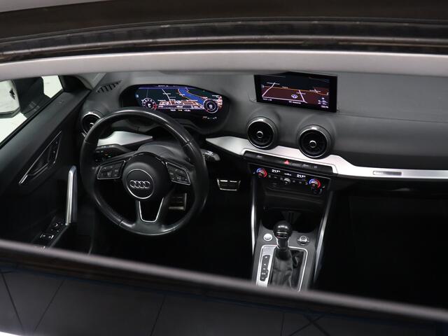 Audi Q2 1.4 TFSI CoD Sport [SCHUIFKANTELDAK, STOELVERWARMING, DIGITAL DASH, PDC ACHTER, CRUISE CONTROL, BLUETOOTH, NAVIGATIE, CLIMATE CONTROL, NIEUWSTAAT]