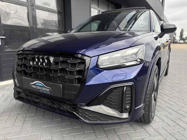 Audi Q2 35 TFSI S-Line Pano Navarra blauw