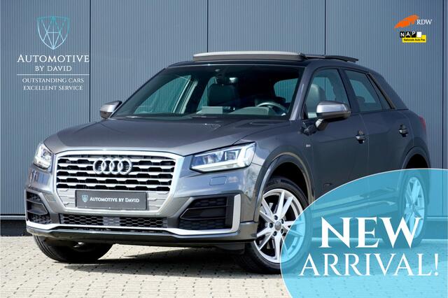 Audi Q2 1.4 TFSI CoD 150 pk LAUNCH EDITION AUTOMAAT / 2 x S LINE / PANORAMADAK / TREKHAAK / APPLE CARPLAY / LEDER / ELEK ACHTERKLEP / STOELVERWARMING