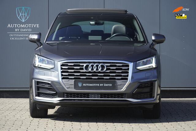Audi Q2 1.4 TFSI CoD 150 pk LAUNCH EDITION AUTOMAAT / 2 x S LINE / PANORAMADAK / TREKHAAK / APPLE CARPLAY / LEDER / ELEK ACHTERKLEP / STOELVERWARMING