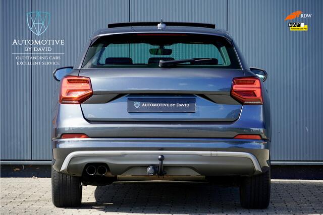 Audi Q2 1.4 TFSI CoD 150 pk LAUNCH EDITION AUTOMAAT / 2 x S LINE / PANORAMADAK / TREKHAAK / APPLE CARPLAY / LEDER / ELEK ACHTERKLEP / STOELVERWARMING