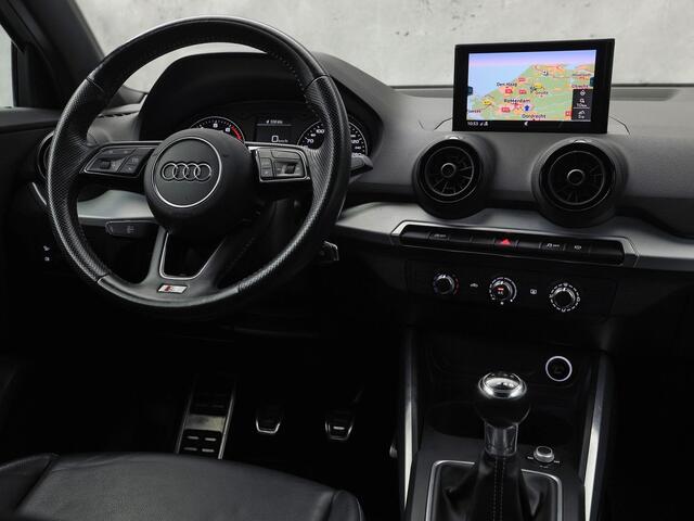 Audi Q2 1.4 TFSI S-Line Sport 150Pk (2X S-LINE, GROOT NAVI, GETINT GLAS, LEDER, LED KOPLAMPEN, SPORTSTOELEN, PARKEERSENSOREN, CRUISE, NIEUWSTAAT)