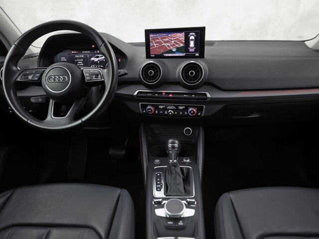 Audi Q2 1.4 TFSI S-Line Sport 150Pk Automaat (VIRTUAL COCKPIT, GROOT NAVI, CLIMATE, LEDER, STOELVERWARMING, SPORTSTOELEN, LED KOPLAMPEN, PARKEERSENSOREN, NIEUWSTAAT)