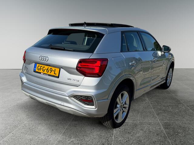 Audi Q2 35 150pk TFSI Advanced edition Panoramadak | Lederen bekleding | Achteruitrijcamera