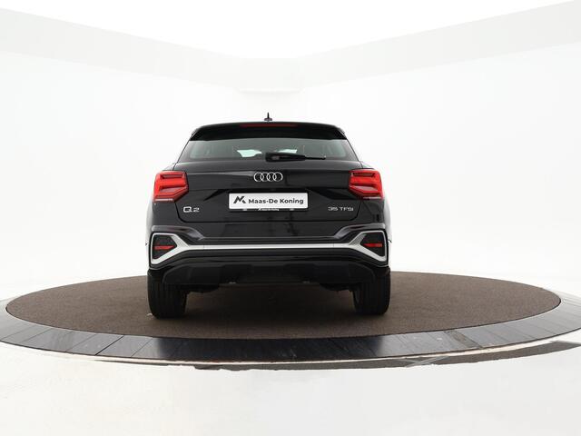 Audi Q2 35 TFSI 150pk S Edition · Camera · Keyless · Adaptive Cruise Control · Matrix LED · Audi Sound · Apple/Android Car Play · Virtual Cockpit ·