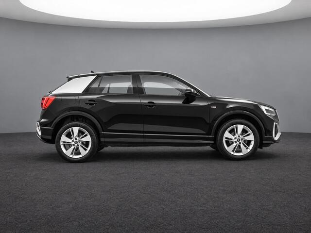 Audi Q2 35 TFSI 150pk S Edition · Camera · Matrix LED · Apple/Android Car Play · Adaptive Cruise Control · Stoelverwarming · Verkeersbord Detectie · Virtual Cockpit ·