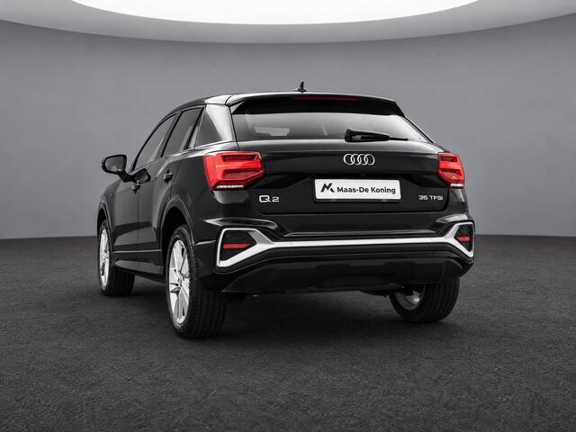 Audi Q2 35 TFSI 150pk S Edition · Camera · Matrix LED · Apple/Android Car Play · Adaptive Cruise Control · Stoelverwarming · Verkeersbord Detectie · Virtual Cockpit ·