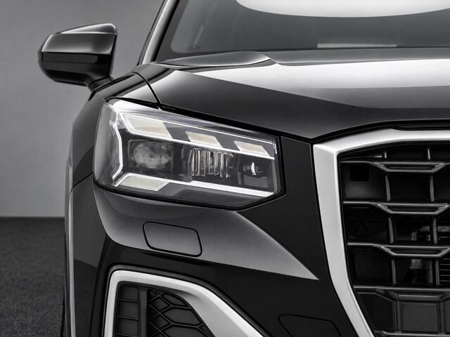 Audi Q2 35 TFSI 150pk S Edition · Camera · Matrix LED · Apple/Android Car Play · Adaptive Cruise Control · Stoelverwarming · Verkeersbord Detectie · Virtual Cockpit ·