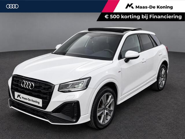 Audi Q2 35 TFSI/150PK S Line · Panoramadak · SONOS Audio · Camera · Apple/Android Car Play · Leder · Stoelverwarming ·
