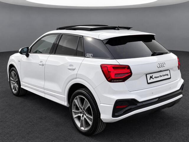 Audi Q2 35 TFSI/150PK S Line · Panoramadak · SONOS Audio · Camera · Apple/Android Car Play · Leder · Stoelverwarming ·