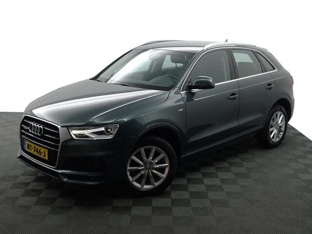 Audi Q3 2.0 TFSI Quattro S Line+ Aut- Xenon Led, Leder Sport Interieur, Sfeerverlichting, Park Assist, Trekhaak