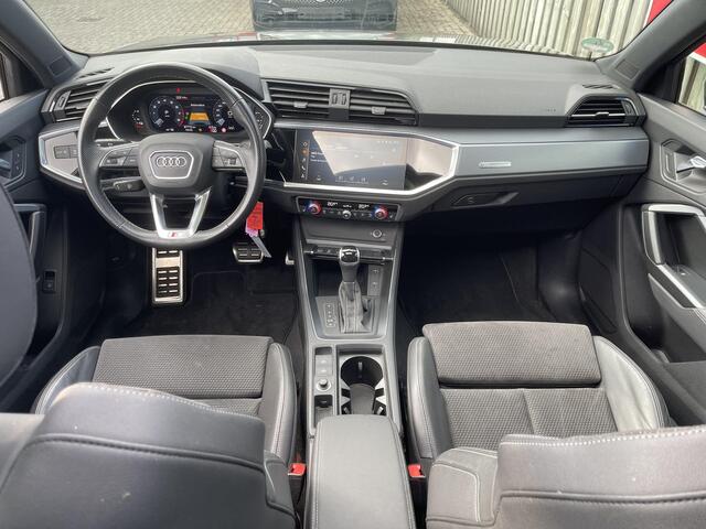 Audi Q3 45 TFSI e S edition 18"/Panoramadak/Dodehoek/Stoelverwarming/PDC v+a/MATRIX LED/Virtual cockpit/Navigatie/Apple Carplay & Android Auto