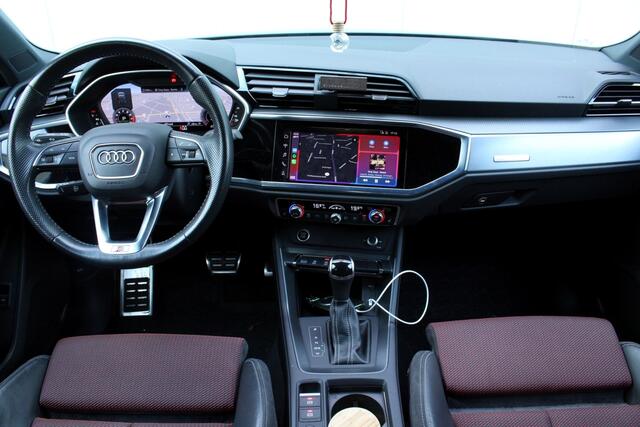 Audi Q3 35 TFSI S-Edition AUT NAP PANO CARPLAY VIRTUAL LEDER '21