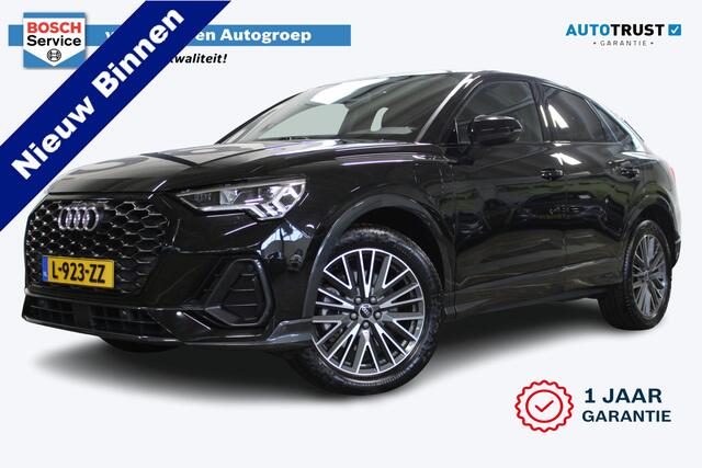 Audi Q3 Sportback 45 TFSI e Business Edition | Incl. 12 maanden garantie | Black optic | Virtueel dashboard | Keyless entry en go | Dodehoek detectie | Apple Carplay | Navigatie | Cruise control | Elektrische achterklep | Zwarte hemel | 19 '' LM | Draadloos telef