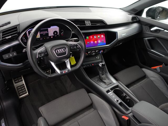 Audi Q3 Sportback 35 TFSI S Edition Aut- Carplay, Virtual Cockpit, Dynamic Select, Xenon Led, Leder Sport Interieur