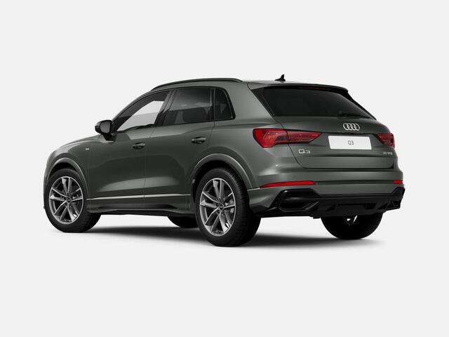 Audi Q3 S edition Competition 35 TFSI 150 PK Audi Q3 35 TFSI S edition Competition 150 PK · Panorama dak · Adaptieve cruise control · Bekleding Leder/Alcantara · SONOS Premium 3D