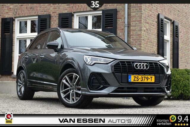 Audi Q3 35 TFSI S Line Aut. Pano Blackline Virtual Sfeerlicht Led ACC Carplay NL-Auto!
