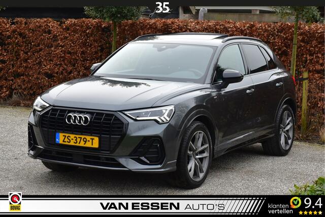 Audi Q3 35 TFSI S Line Aut. Pano Blackline Virtual Sfeerlicht Led ACC Carplay NL-Auto!