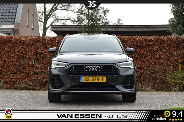 Audi Q3 35 TFSI S Line Aut. Pano Blackline Virtual Sfeerlicht Led ACC Carplay NL-Auto!