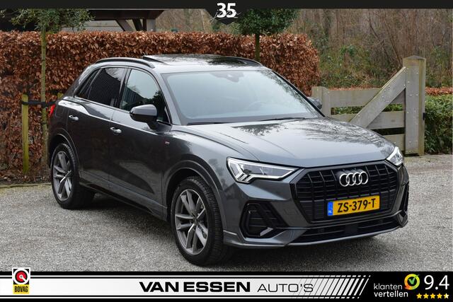 Audi Q3 35 TFSI S Line Aut. Pano Blackline Virtual Sfeerlicht Led ACC Carplay NL-Auto!