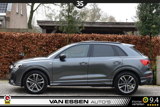 Audi Q3 35 TFSI S Line Aut. Pano Blackline Virtual Sfeerlicht Led ACC Carplay NL-Auto!