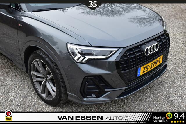 Audi Q3 35 TFSI S Line Aut. Pano Blackline Virtual Sfeerlicht Led ACC Carplay NL-Auto!