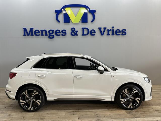 Audi Q3 40 TFSI 190 PK Quattro Pro Line S 3x S Line | Airco ECC | LED | Panorama | Virtual | Adaptive Cruise | Trekhaak | Ambiance | Apple Carplay Android Auto | Isofix | NAP |