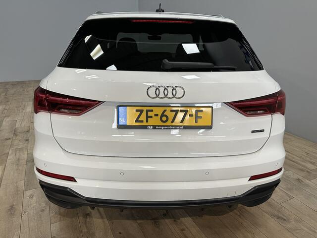 Audi Q3 40 TFSI 190 PK Quattro Pro Line S 3x S Line | Airco ECC | LED | Panorama | Virtual | Adaptive Cruise | Trekhaak | Ambiance | Apple Carplay Android Auto | Isofix | NAP |