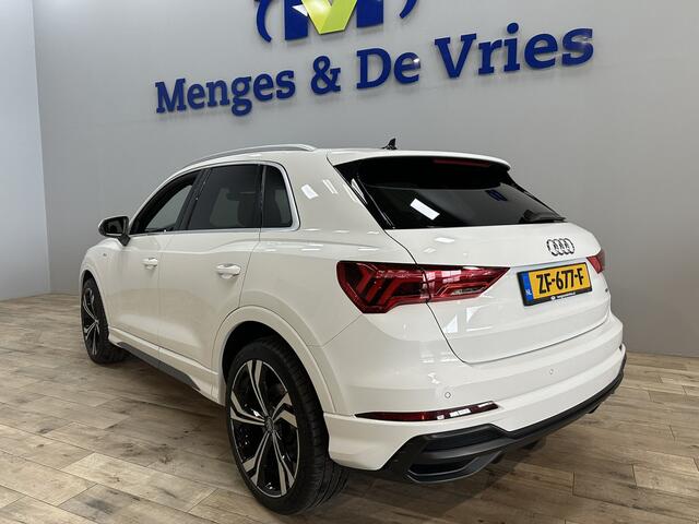 Audi Q3 40 TFSI 190 PK Quattro Pro Line S 3x S Line | Airco ECC | LED | Panorama | Virtual | Adaptive Cruise | Trekhaak | Ambiance | Apple Carplay Android Auto | Isofix | NAP |