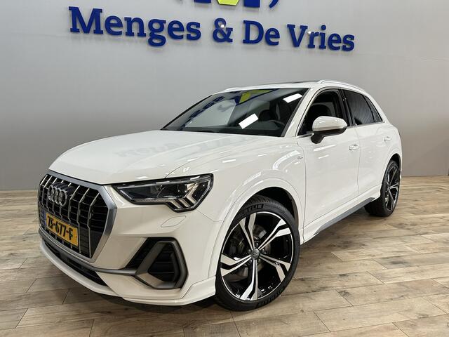 Audi Q3 40 TFSI 190 PK Quattro Pro Line S 3x S Line | Airco ECC | LED | Panorama | Virtual | Adaptive Cruise | Trekhaak | Ambiance | Apple Carplay Android Auto | Isofix | NAP |