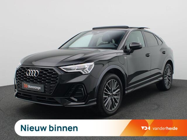 Audi Q3 Sportback 45 TFSI e S Edition 245PK S-Tronic Pano-Schuifdak, Achteruitrijcamera, Adaptieve Cruise Controle, Memorystoel, Stoelverwarming, Elektr. Achterklep, 19" LM Velgen
