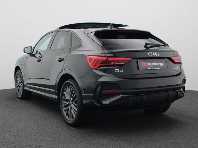 Audi Q3 Sportback 45 TFSI e S Edition 245PK S-Tronic Pano-Schuifdak, Achteruitrijcamera, Adaptieve Cruise Controle, Memorystoel, Stoelverwarming, Elektr. Achterklep, 19" LM Velgen