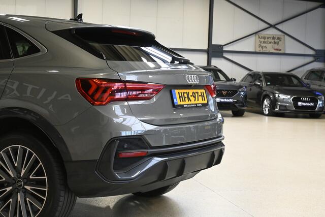Audi Q3 Sportback 45 TFSIe 245pk S Edition | Leder | Elek. sportstoel | Elek. klep | 100% (Dealer) onderhouden label | ALL-IN RIJKLAARPIJRS