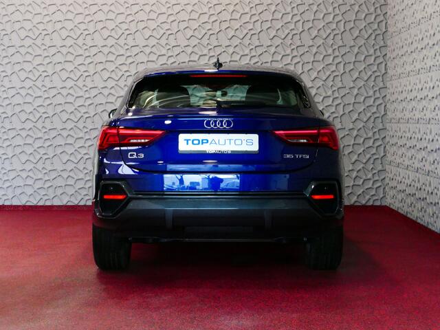Audi Q3 35 TFSI SPORT LINE CARPLAY NAVI LED ECC PDC SPORTSTOELEN LMV ADAP.CRUISE STOELVERW. KEYLESS 07/2023