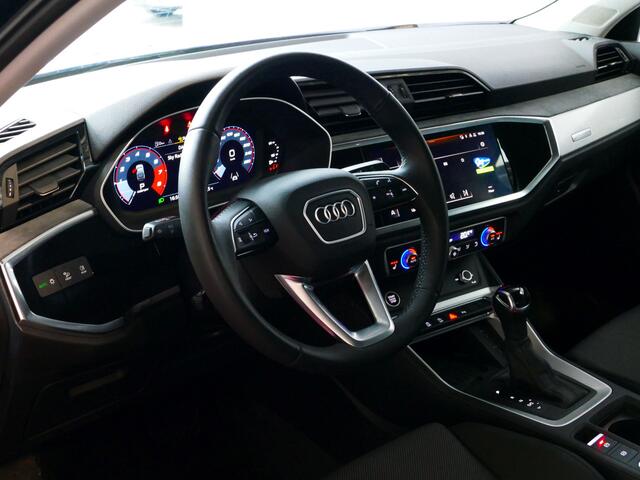 Audi Q3 35 TFSI SPORT LINE CARPLAY NAVI LED ECC PDC SPORTSTOELEN LMV ADAP.CRUISE STOELVERW. KEYLESS 07/2023