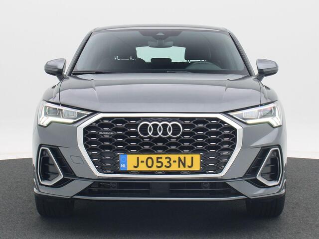 Audi Q3 40 TFSi 190 Pk Automaat quattro S-Line | Sportback | Full LED | Stoelverwarming | Navigatie | Parkeersensoren | 18 Inch | Trekhaak | 53.779 Km!!