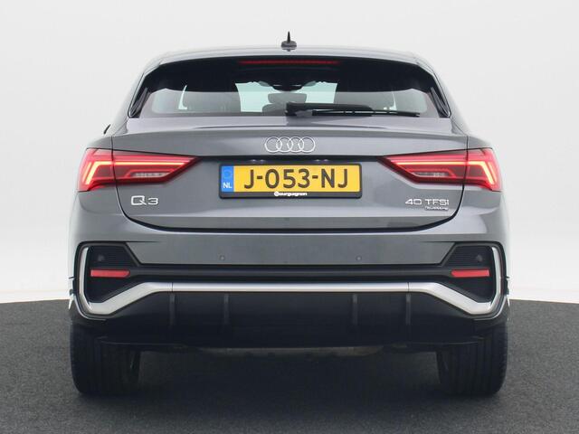 Audi Q3 40 TFSi 190 Pk Automaat quattro S-Line | Sportback | Full LED | Stoelverwarming | Navigatie | Parkeersensoren | 18 Inch | Trekhaak | 53.779 Km!!