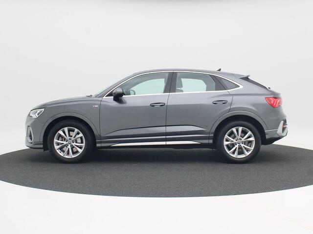 Audi Q3 40 TFSi 190 Pk Automaat quattro S-Line | Sportback | Full LED | Stoelverwarming | Navigatie | Parkeersensoren | 18 Inch | Trekhaak | 53.779 Km!!