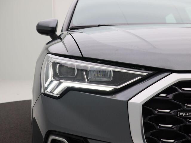 Audi Q3 40 TFSi 190 Pk Automaat quattro S-Line | Sportback | Full LED | Stoelverwarming | Navigatie | Parkeersensoren | 18 Inch | Trekhaak | 53.779 Km!!