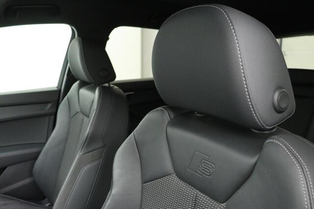 Audi Q3 45 TFSIe S Line | Stoelverwarming | Adaptive cruise | 360 camera | Carplay | Trekhaak | Sportstoelen | Navigatie | Virtual Cockpit | Full LED | Getint glas