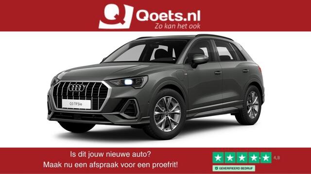 Audi Q3 45 TFSI e edition Panoramadak - verwarmbare voorstoel - Achterklep automatisch bedienbaar - virtual cockpit - Parkeerassistent - 360 graden camera's - Verkeersbordenherkenning - Grootlichtassistent -