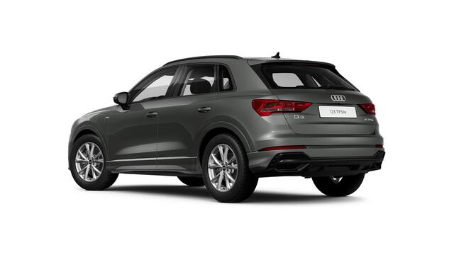 Audi Q3 45 TFSI e edition Panoramadak - verwarmbare voorstoel - Achterklep automatisch bedienbaar - virtual cockpit - Parkeerassistent - 360 graden camera's - Verkeersbordenherkenning - Grootlichtassistent -