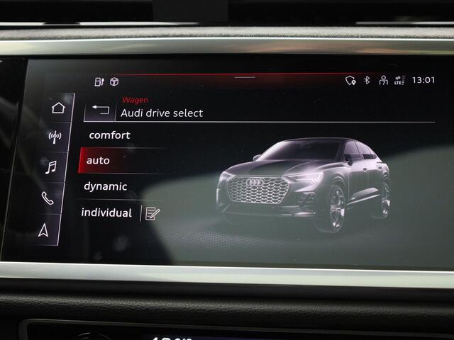 Audi Q3 Sportback 45 TFSIe 180kW/245PK S Line int. · Panoramadak · Drive select · Leder/stof