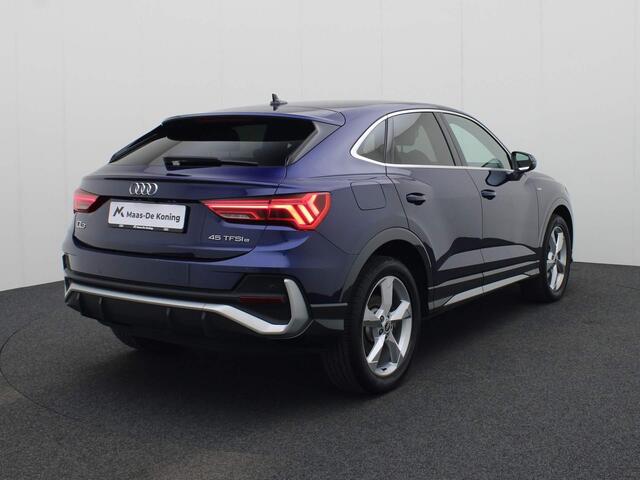Audi Q3 Sportback 45 TFSIe 180kW/245PK S line · Drive select · Leder/stof · Stoelverwarming