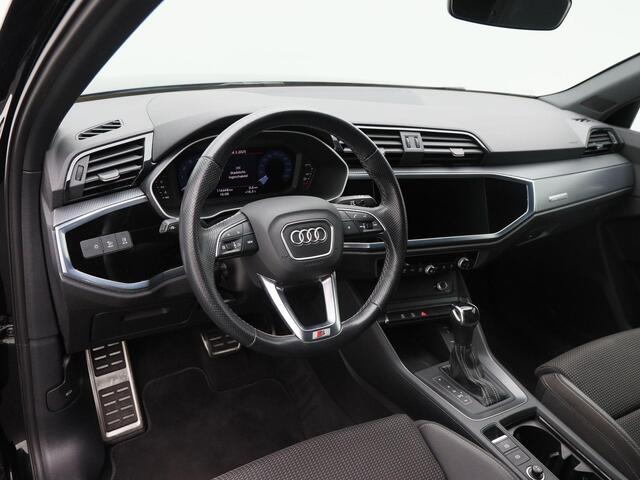 Audi Q3 35 TFSi 150 Pk Automaat S-Line | Full LED | Navigatie | 18 Inch | Zwart Optiek | Cruise Controle | Sportstoelen