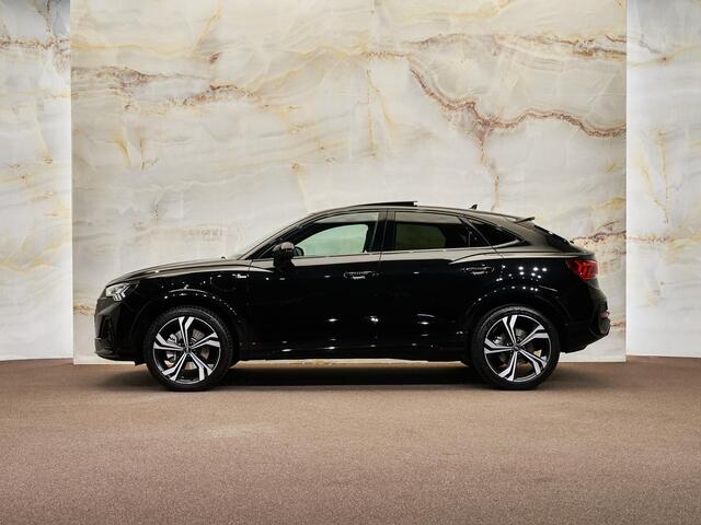 Audi Q3 Sportback 45 TFSI e S Edition, NP78k, pano, SONOS, tr.haak, ACC, assistentiepakket, leder, matrix-LED, 20", privacy