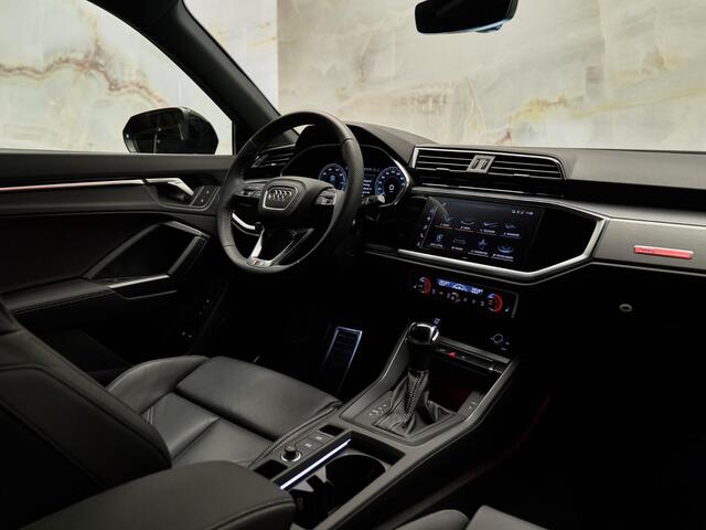 Audi Q3 Sportback 45 TFSI e S Edition, NP78k, pano, SONOS, tr.haak, ACC, assistentiepakket, leder, matrix-LED, 20", privacy
