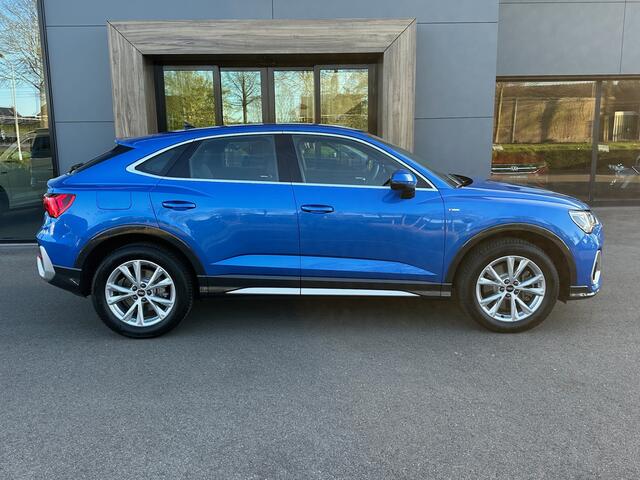 Audi Q3 Sportback 45 TFSIe S-line | Keyless | Dode hoek | Adapt. Cruise | Elek. kofferklep | Unieke km. | Rijklaar incl. garantie